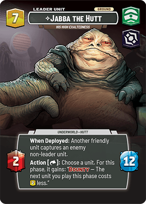 ⟡ Jabba the Hutt, His High Exaltedness (back)
