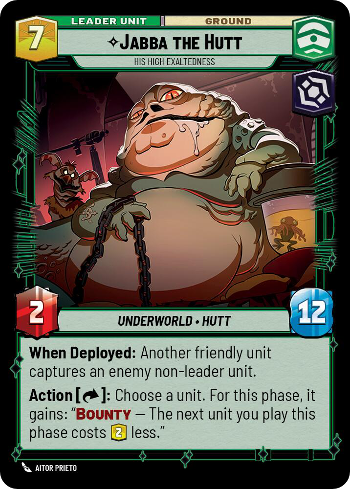 ⟡ Jabba the Hutt, His High Exaltedness (back)