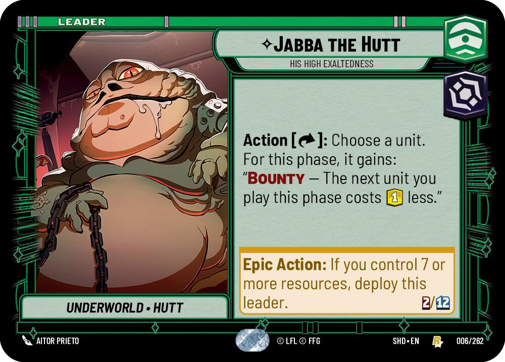 ⟡ Jabba the Hutt, His High Exaltedness