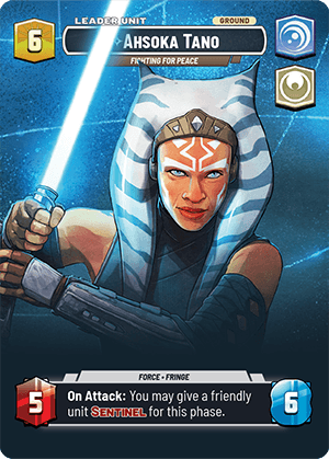 ⟡ Ahsoka Tano, Fighting For Peace (back)