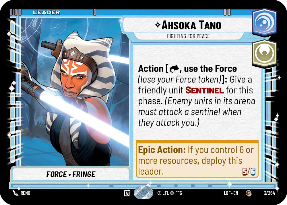 ⟡ Ahsoka Tano, Fighting For Peace