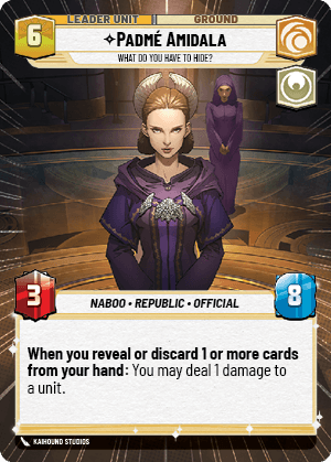 ⟡ Padmé Amidala, What Do You Have to Hide? (back)