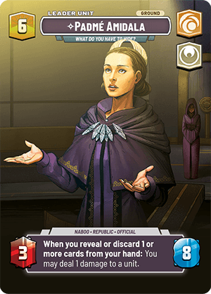 ⟡ Padmé Amidala, What Do You Have to Hide? (back)