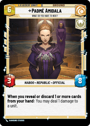 ⟡ Padmé Amidala, What Do You Have to Hide? (back)