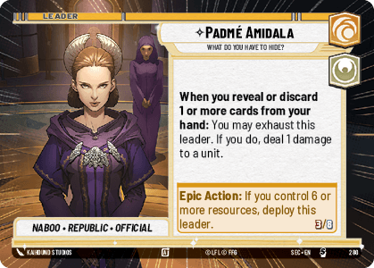 ⟡ Padmé Amidala, What Do You Have to Hide?