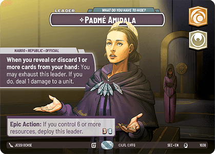 ⟡ Padmé Amidala, What Do You Have to Hide?