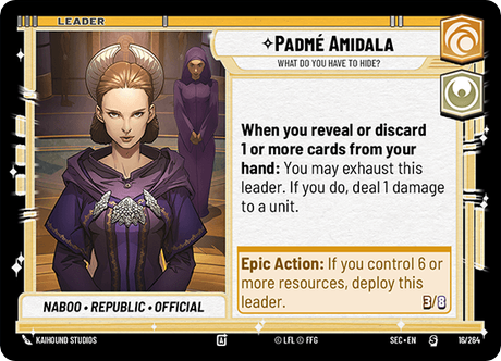 ⟡ Padmé Amidala, What Do You Have to Hide?