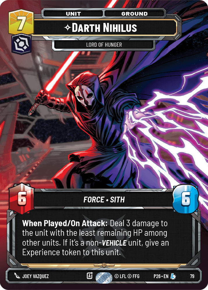⟡ Darth Nihilus, Lord of Hunger