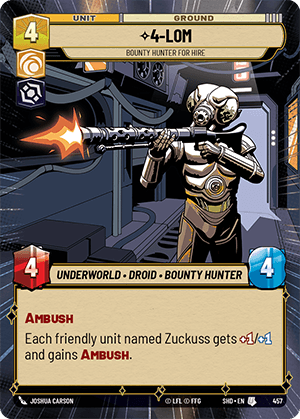 ⟡ 4-LOM, Bounty Hunter for Hire