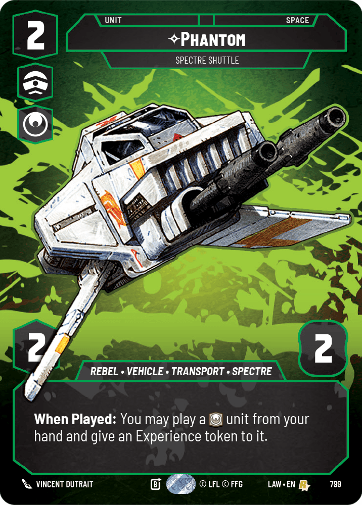 ⟡ Phantom, Spectre Shuttle