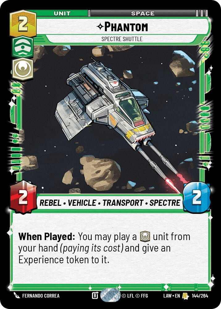 ⟡ Phantom, Spectre Shuttle