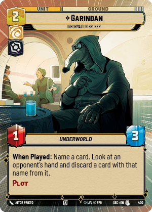 ⟡ Garindan, Information Broker