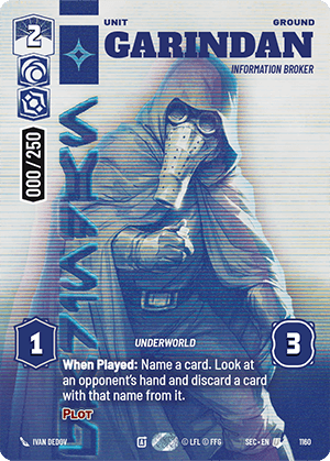 ⟡ Garindan, Information Broker