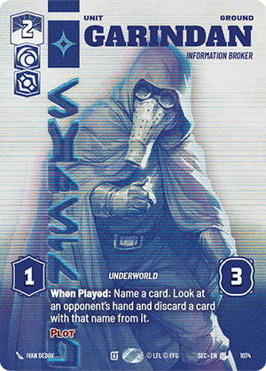 ⟡ Garindan, Information Broker