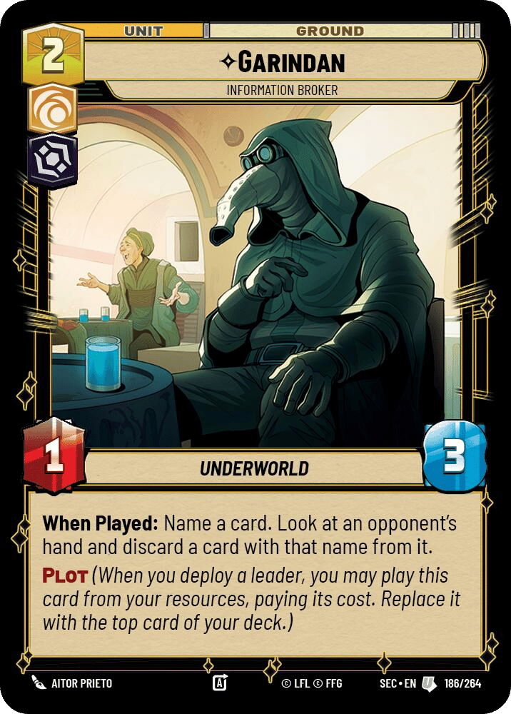 ⟡ Garindan, Information Broker