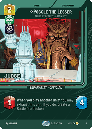 ⟡ Poggle the Lesser, Archduke of the Stalgasin Hive