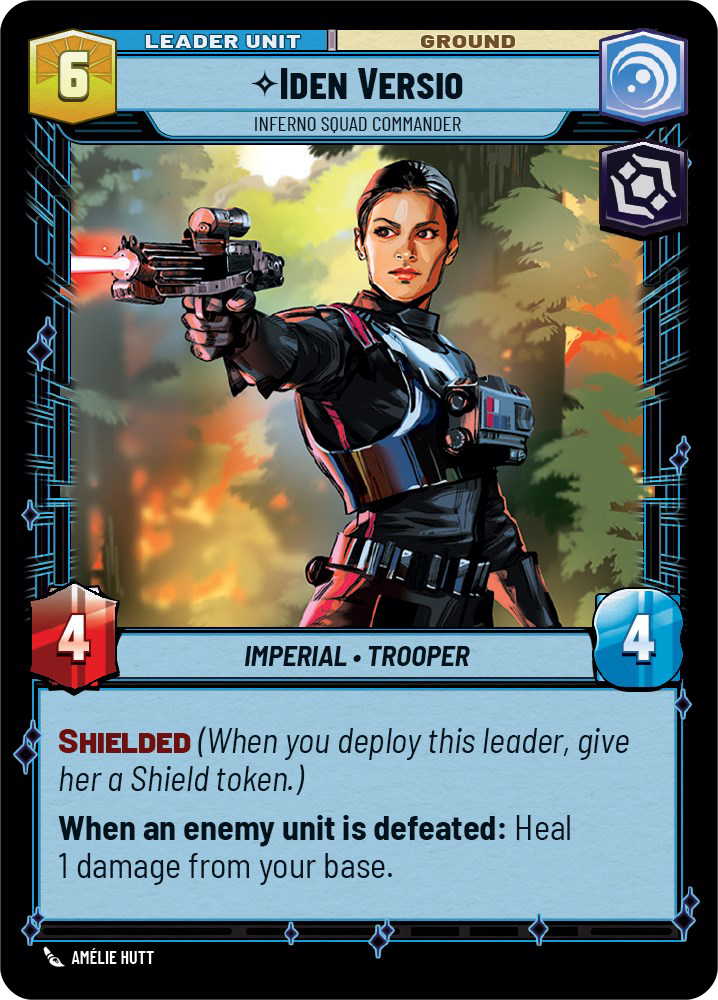 ⟡ Iden Versio, Inferno Squad Commander