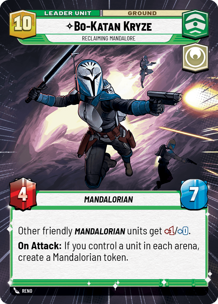⟡ Bo-Katan Kryze, Reclaiming Mandalore (back)