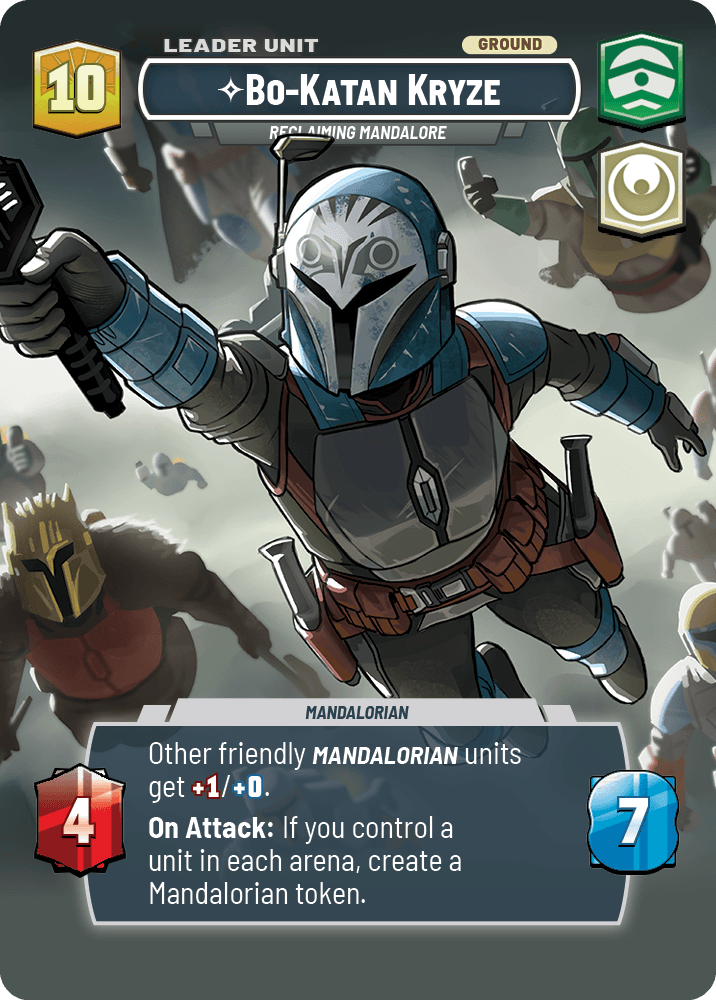 ⟡ Bo-Katan Kryze, Reclaiming Mandalore (back)