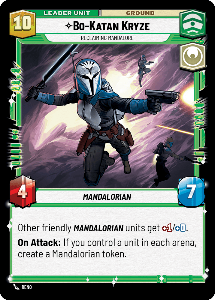 ⟡ Bo-Katan Kryze, Reclaiming Mandalore (back)