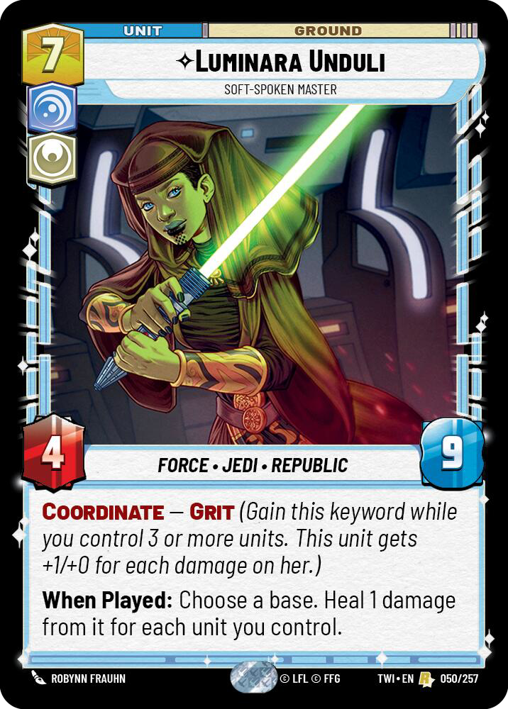 ⟡ Luminara Unduli, Soft-Spoken Master