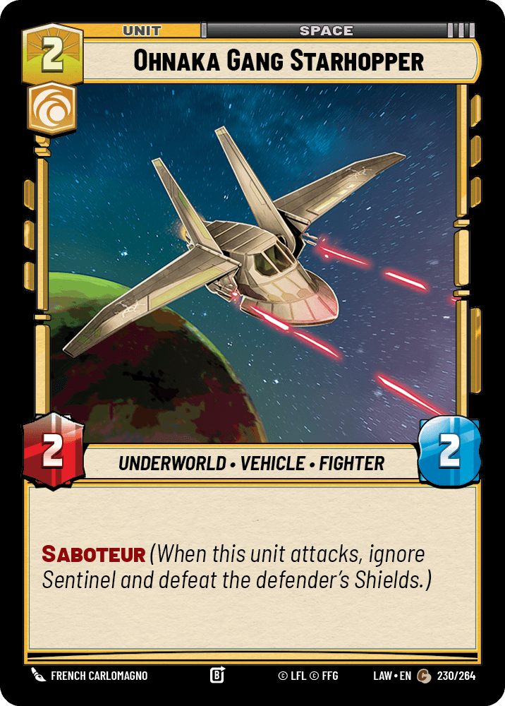 Ohnaka Gang Starhopper