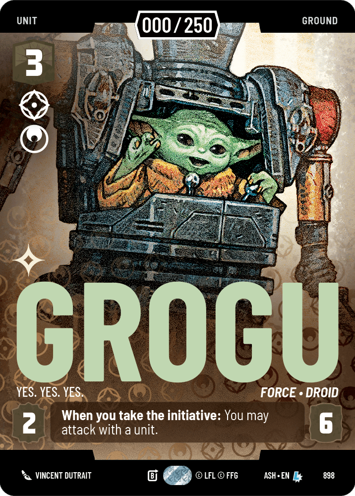 ⟡ Grogu, Yes. Yes. Yes.
