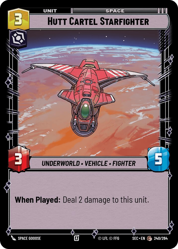 Hutt Cartel Starfighter