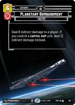 Planetary Bombardment