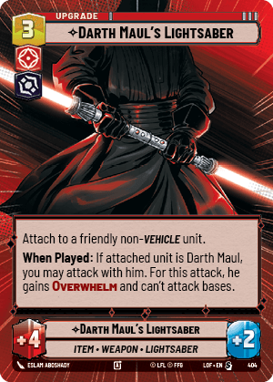 ⟡ Darth Maul's Lightsaber