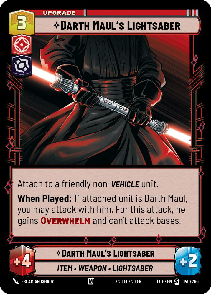 ⟡ Darth Maul's Lightsaber