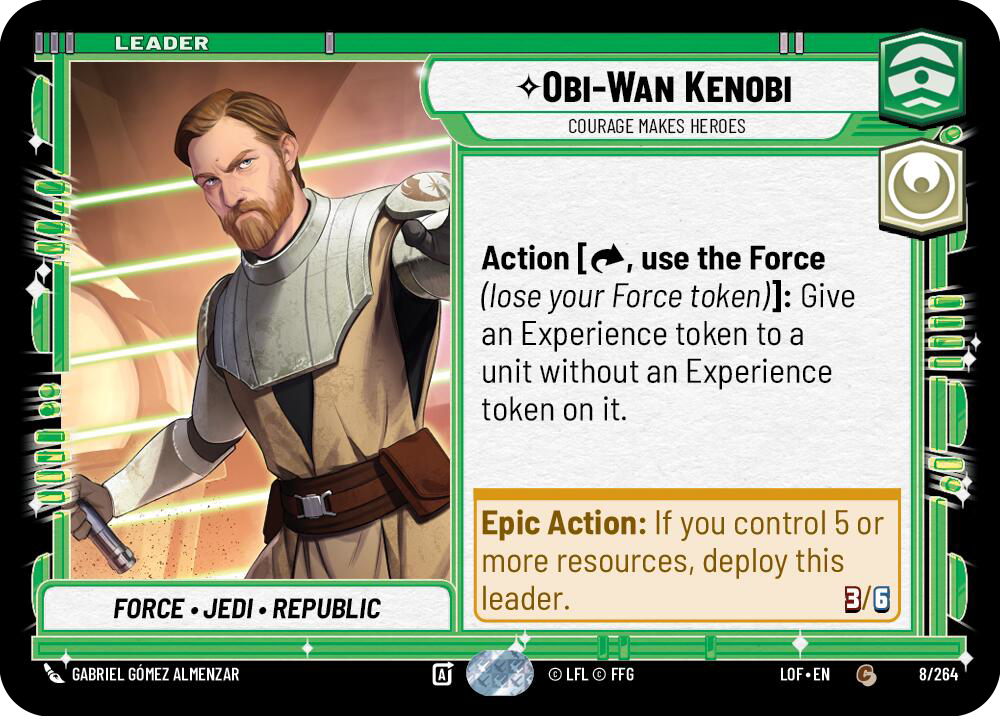 ⟡ Obi-Wan Kenobi, Courage Makes Heroes