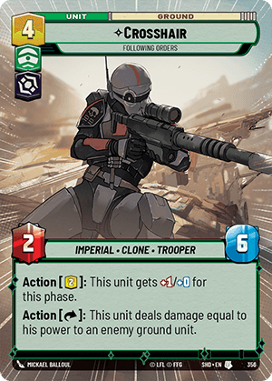 ⟡ Crosshair, Following Orders