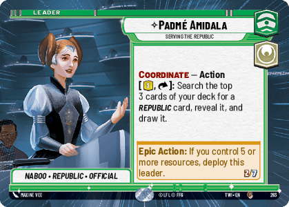 ⟡ Padmé Amidala, Serving the Republic