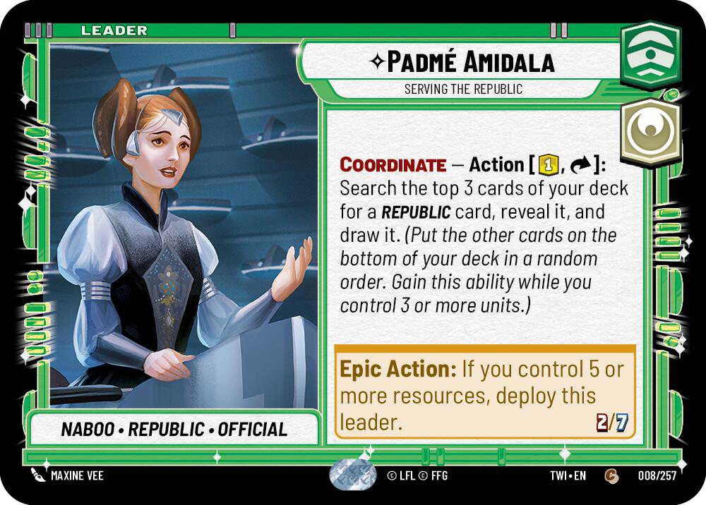 ⟡ Padmé Amidala, Serving the Republic
