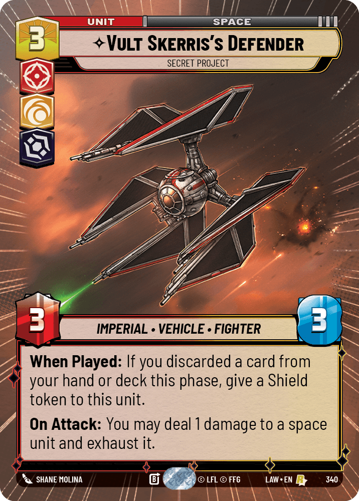 ⟡ Vult Skerris's Defender, Secret Project