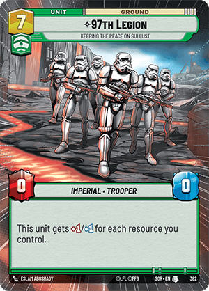 ⟡ 97th Legion, Keeping the Peace on Sullust