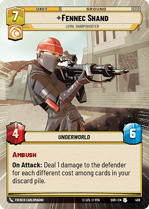 ⟡ Fennec Shand, Loyal Sharpshooter
