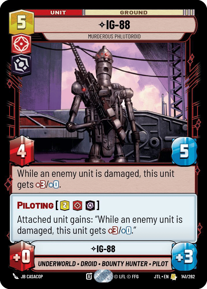 ⟡ IG-88, Murderous Phlutdroid