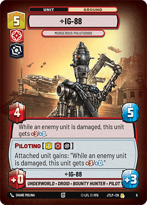 ⟡ IG-88, Murderous Phlutdroid