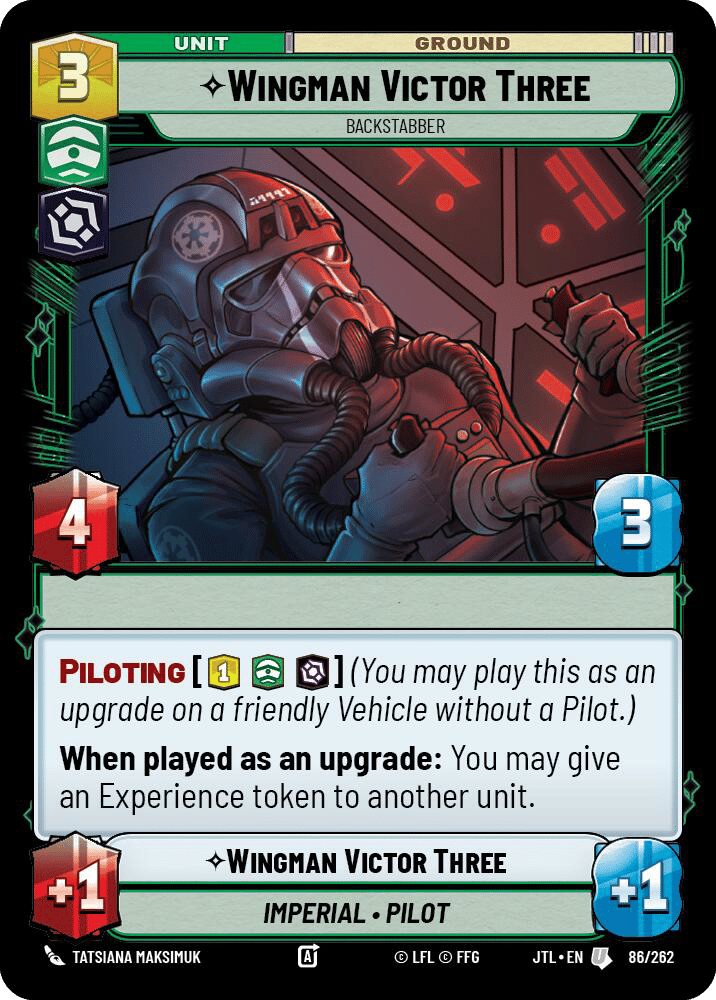 ⟡ Wingman Victor Three, Backstabber