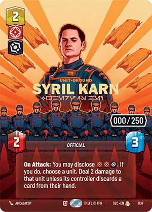 ⟡ Syril Karn, Where Is He?