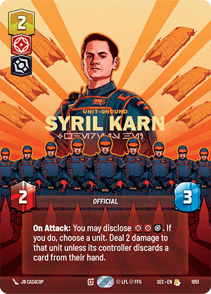 ⟡ Syril Karn, Where Is He?