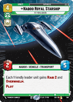 ⟡ Naboo Royal Starship, Fit For A Queen
