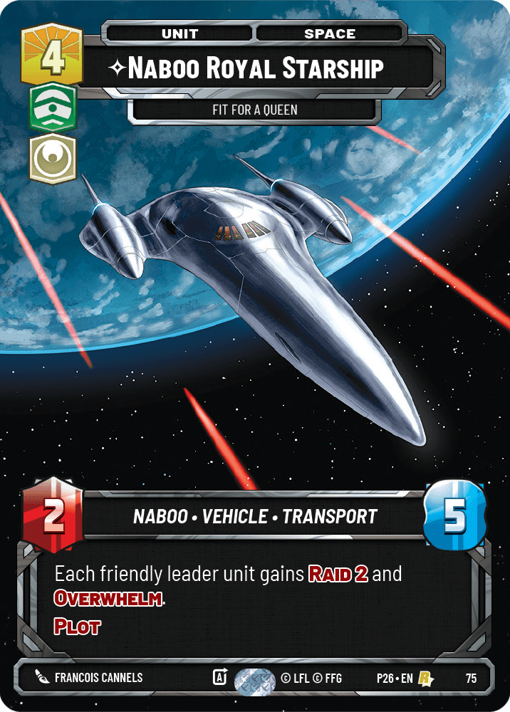 ⟡ Naboo Royal Starship, Fit For A Queen