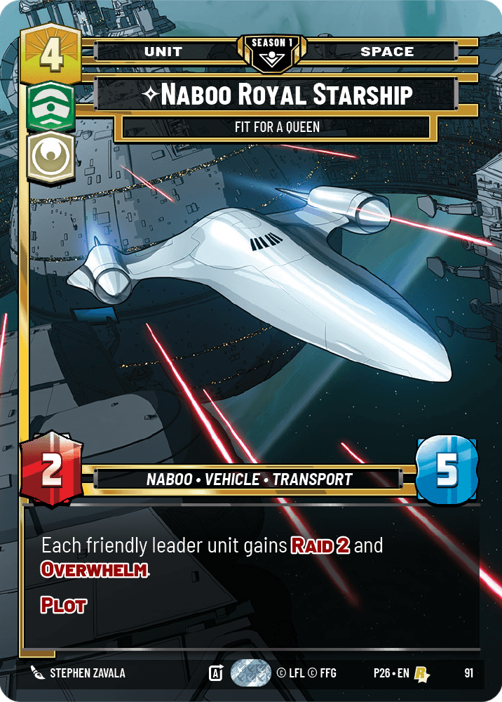 ⟡ Naboo Royal Starship, Fit For A Queen