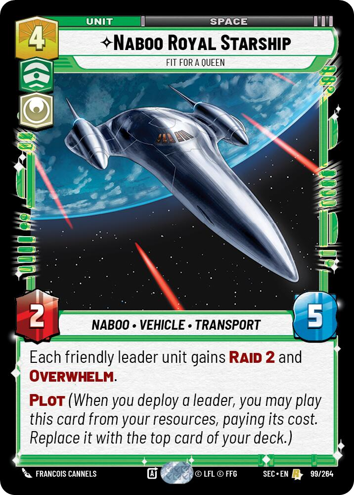 ⟡ Naboo Royal Starship, Fit For A Queen