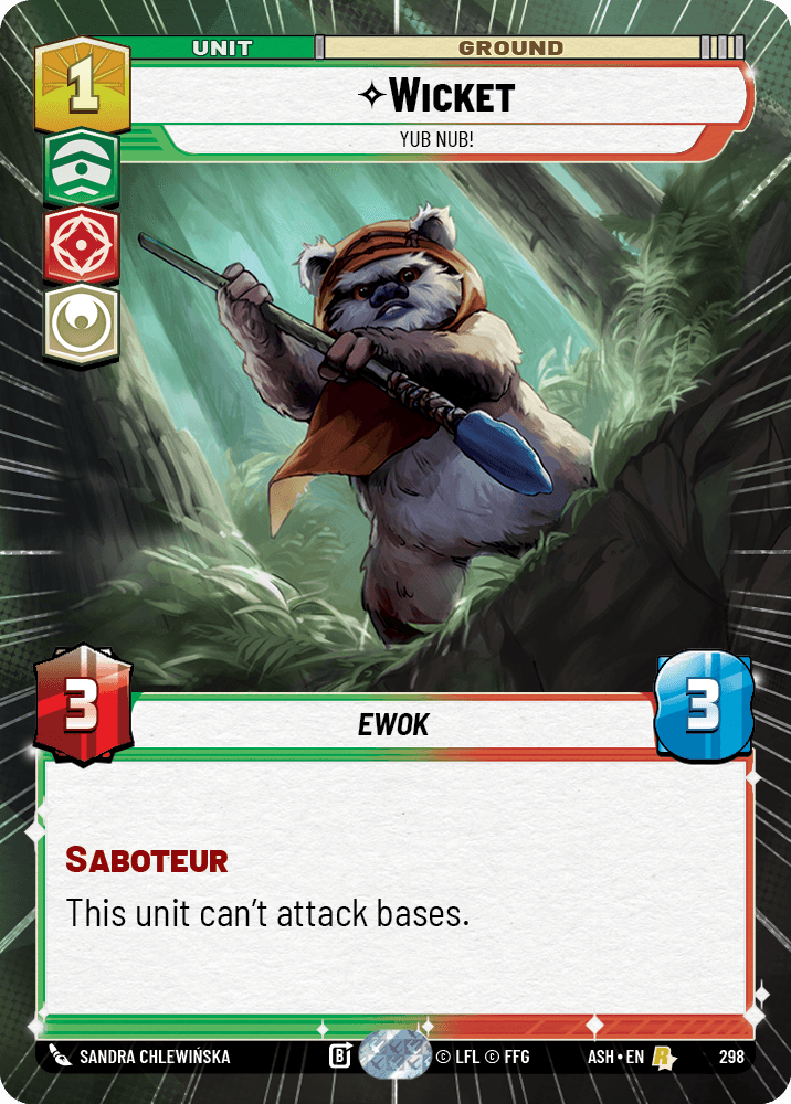 ⟡ Wicket, Yub Nub!