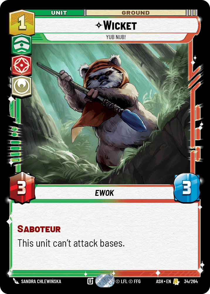 ⟡ Wicket, Yub Nub!
