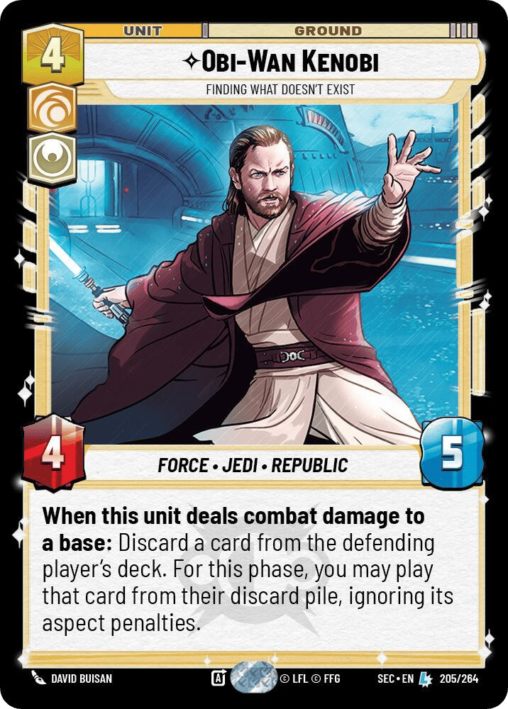 ⟡ Obi-Wan Kenobi, Finding What Doesn't Exist